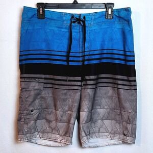 O'NEILL CALYPSO UNLINED STRIPED BOARD‎ SHORTS MENS 33